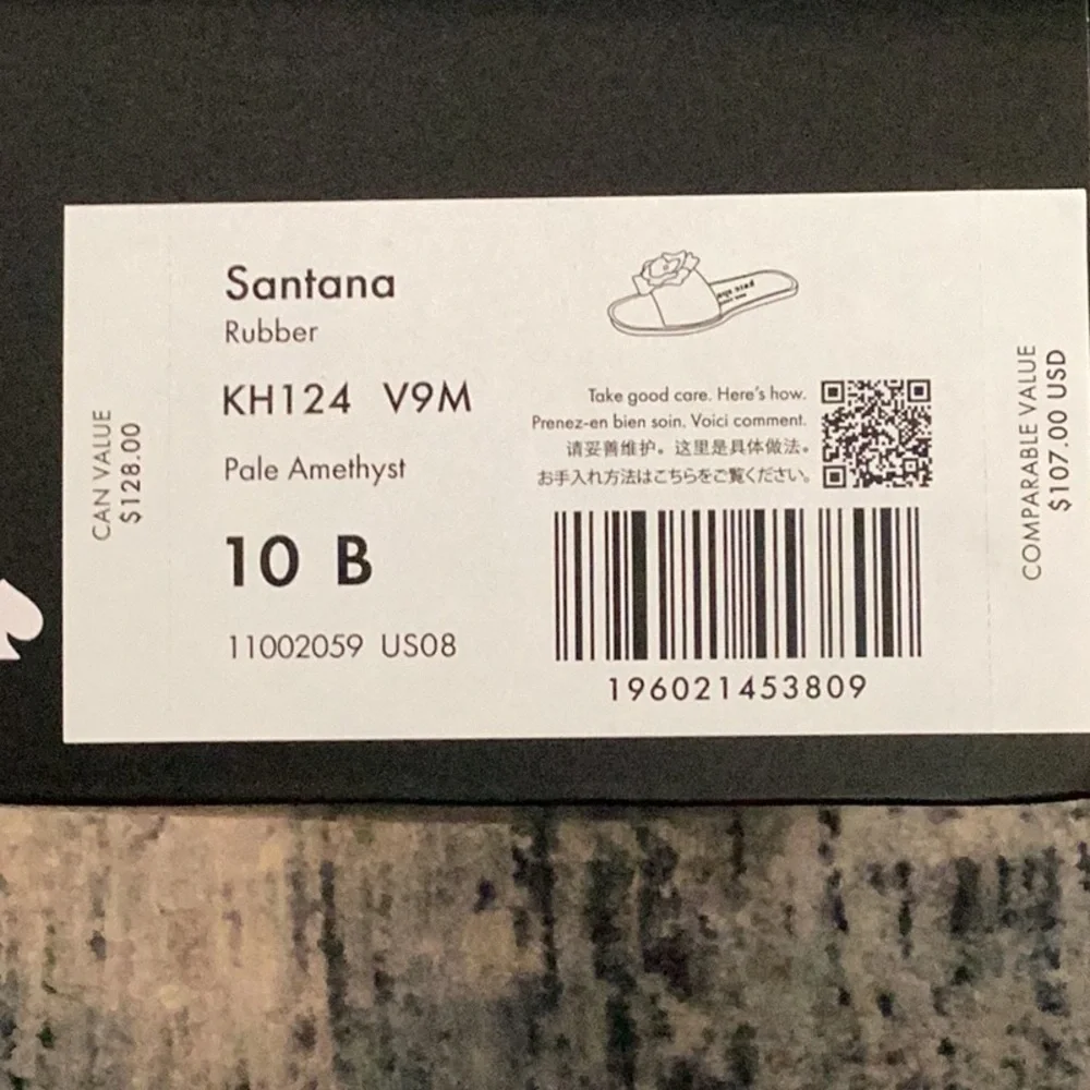 NIB Kate Spade‎ New York Size 10B Santana Shoes Pale Amethyst